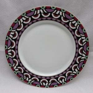 JEWELS ONYX ESSENCE BY STONEAGE CHARGER PLATE PLATTER - MULTI-COLOR - NEW